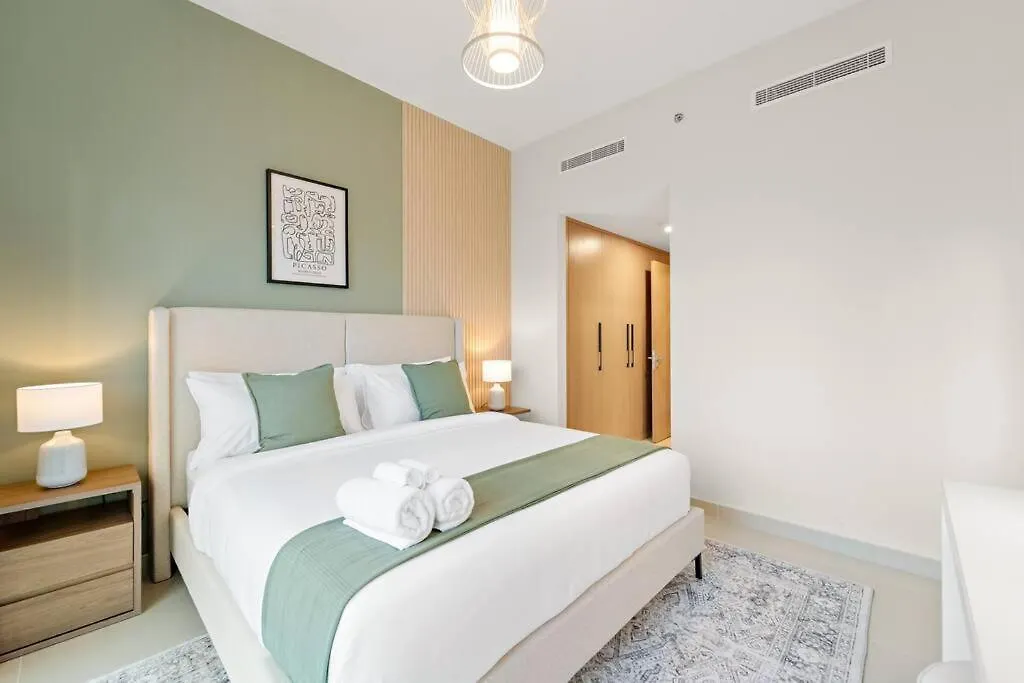 Elegant 3Br - Stunning Burj Khalifa View Lägenhet Dubai